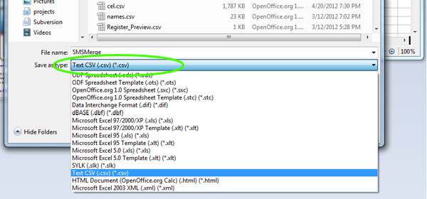 SMS Merge Field Mapping